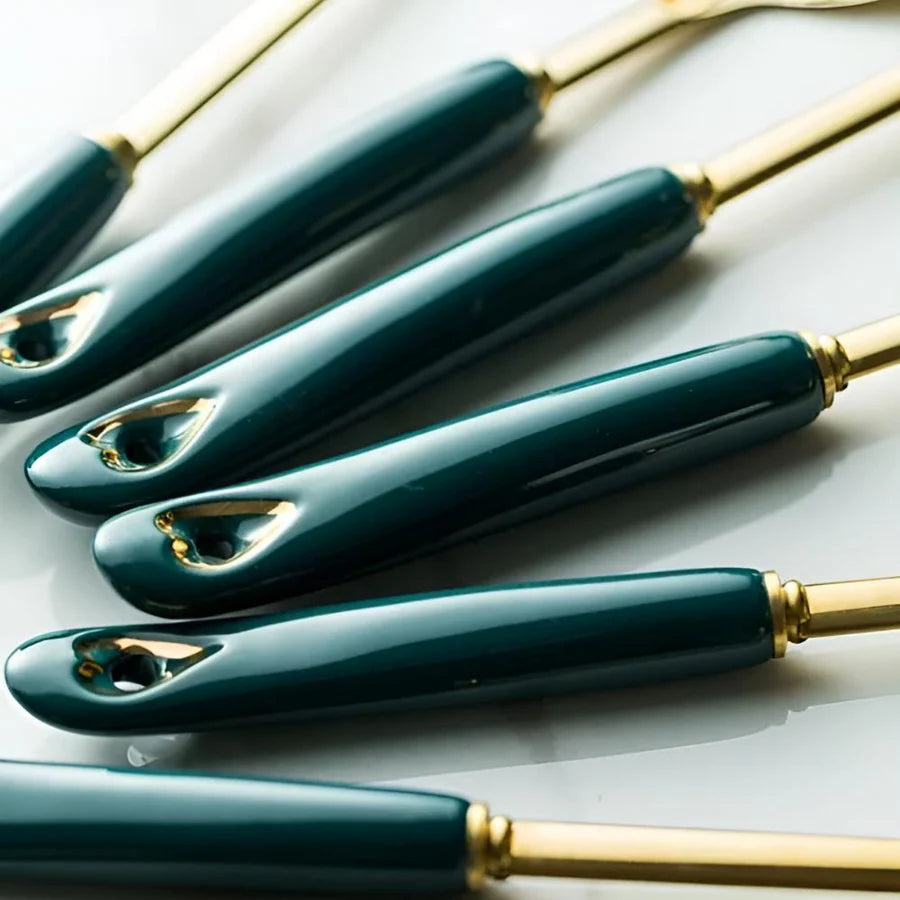 Golden Elegance Rvs Bestekset