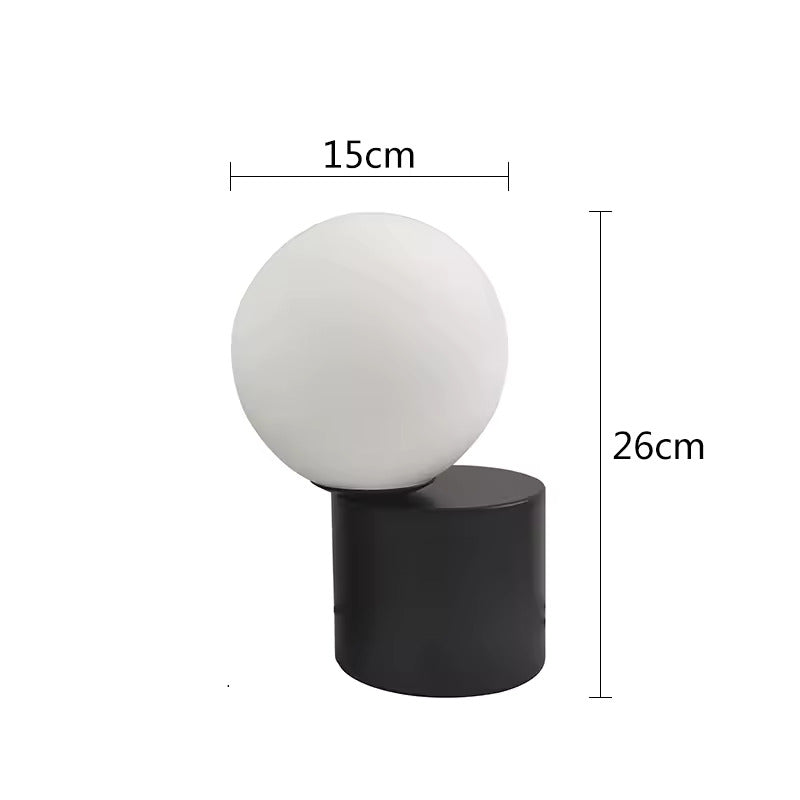 Latus - Noordse glazen bol tafellamp