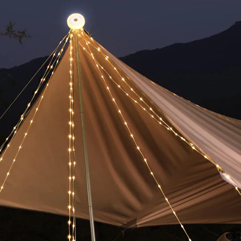 NatuRay - 10m Multifunctionele draagbare campinglamp