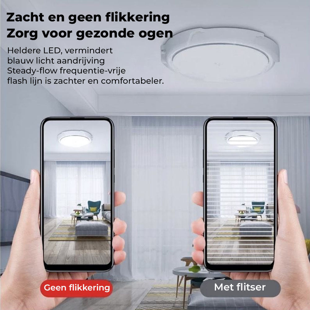 LED plafondlamp op zonne-energie voor binnen en buiten met afstandsbediening