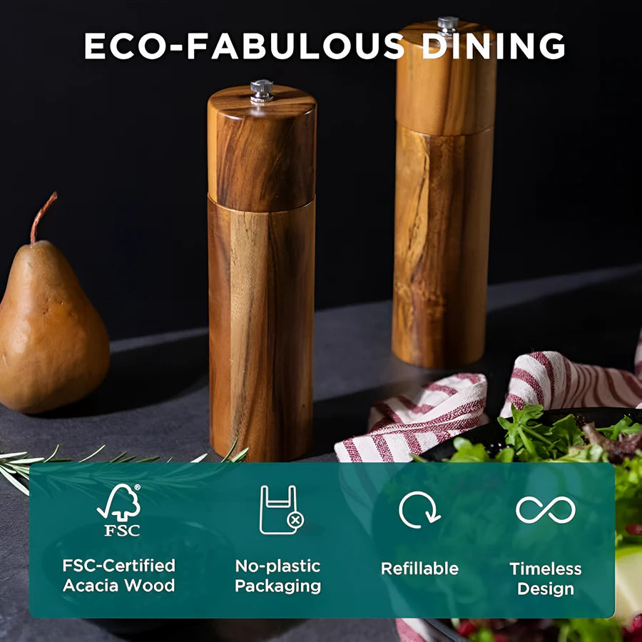 OakSpice – Houten Kruidenmolen van Acaciahout