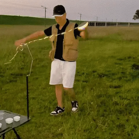 LuminTrail™ - 2-in-1 draagbare strijklicht op zonne-energie