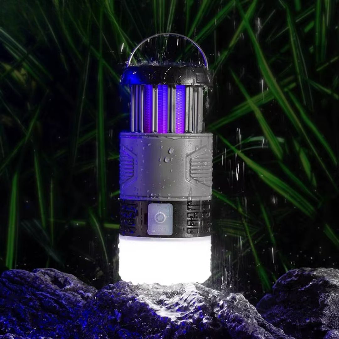 BuzzOff - UV-lamp voor muggen op zonne-energie