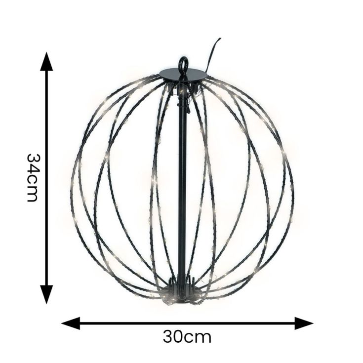 SolarSphere – Sferische Buitenlamp op Zonne-energie