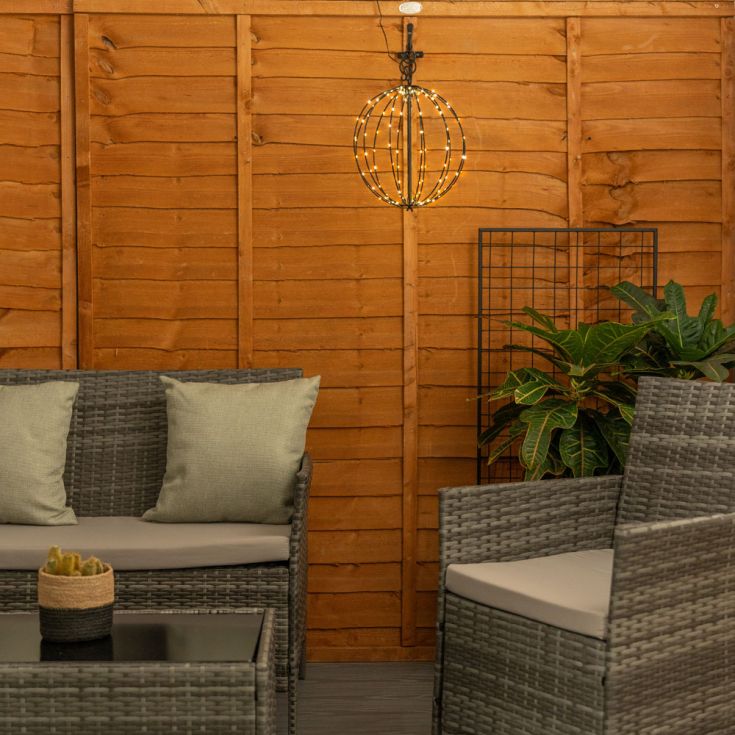 SolarSphere – Sferische Buitenlamp op Zonne-energie