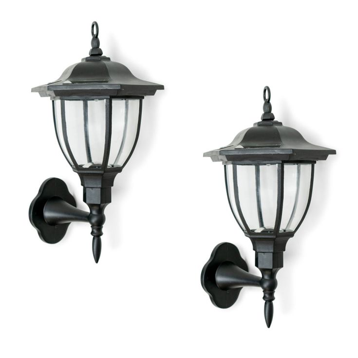 Solaré - Wand- en hekverlichting op zonne-energie (2 stuks)