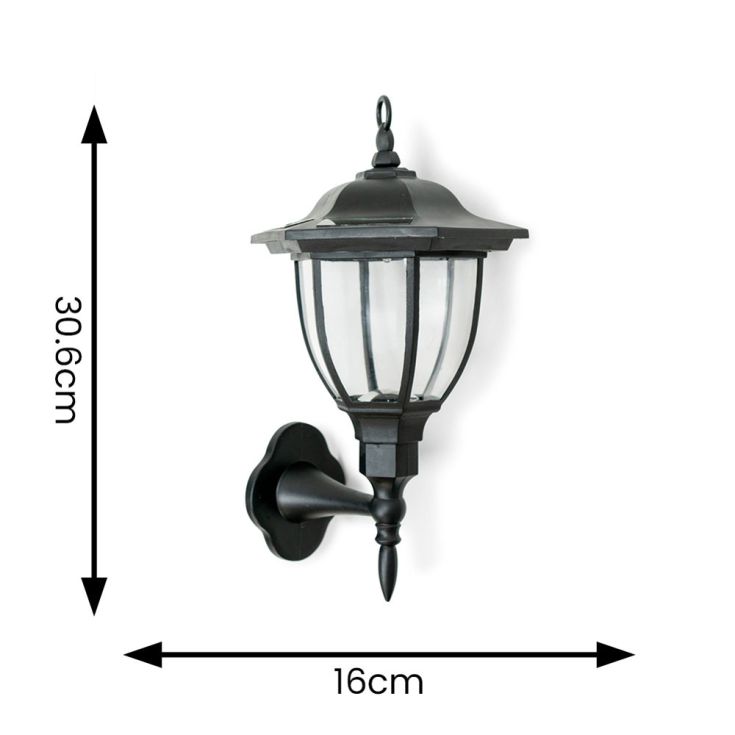 Solaré - Wand- en hekverlichting op zonne-energie (2 stuks)