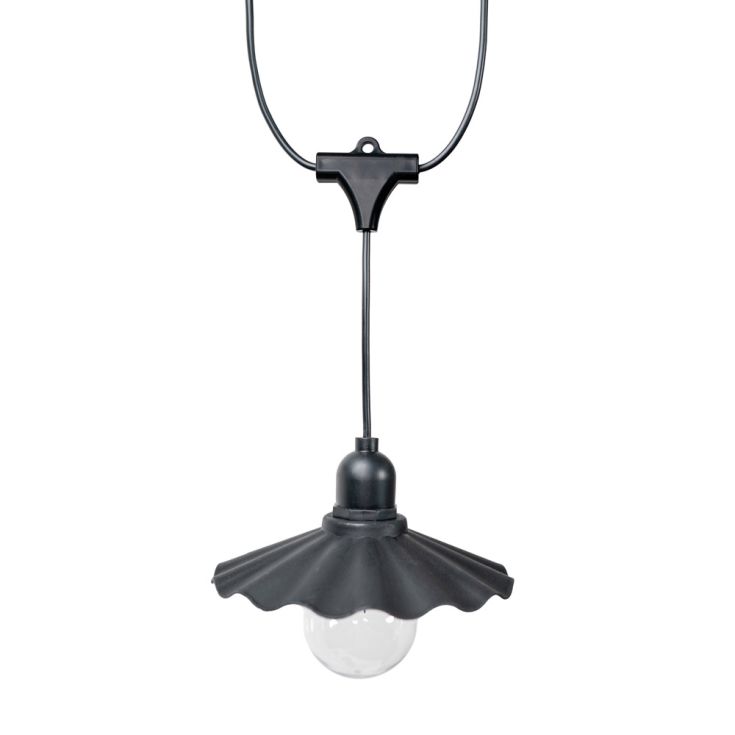 GlowDrape Zwarte String Lights met Timer