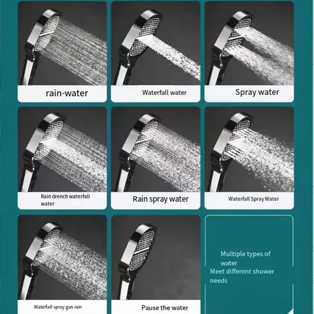 MistFlow - Hogedruk Zuiverende Douchekop