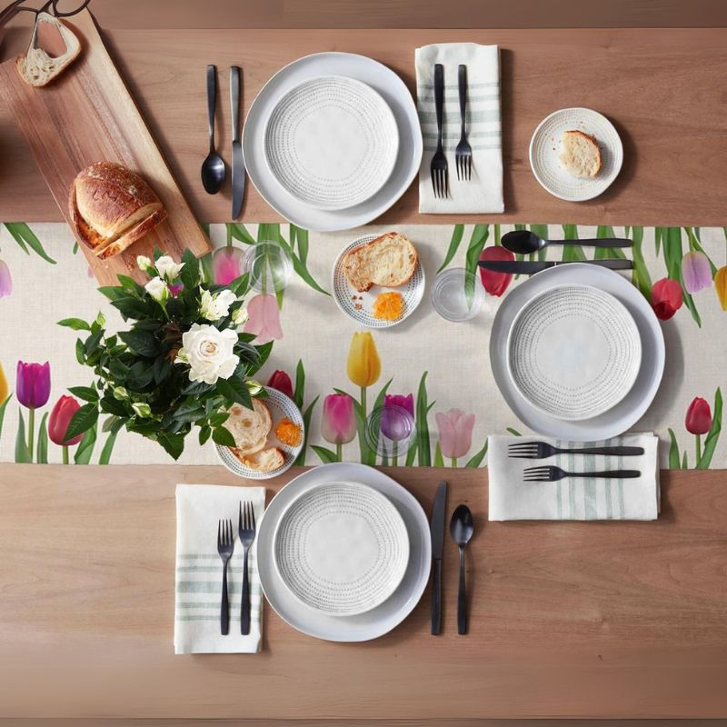 Avella - Paastulp Linnen Tafelloper