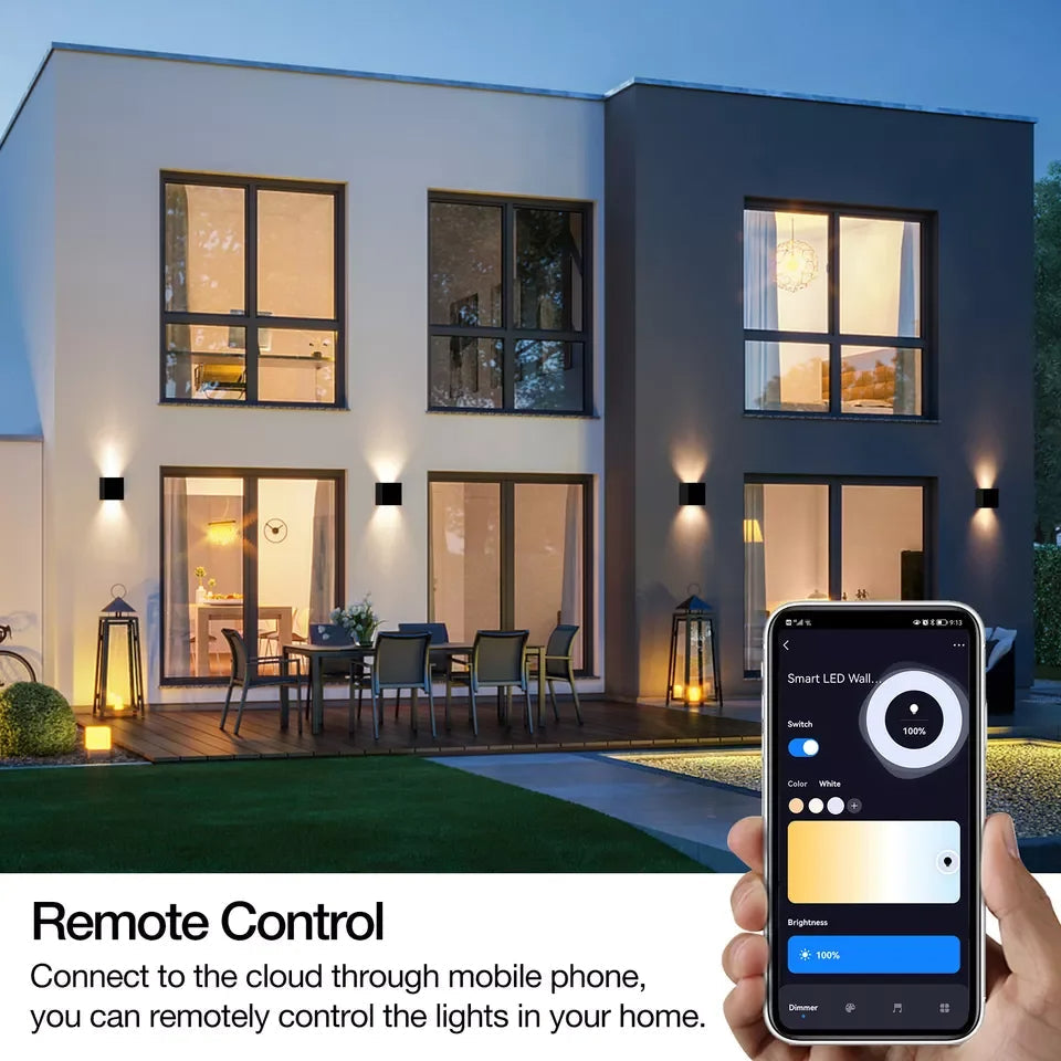 KubiskStil™ - Moderne waterdichte LED wandlamp (Opruimingsuitverkoop)