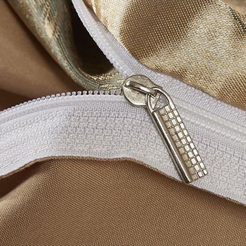 Valora - Luxe Satijn Jacquard Dekbedovertrek Set