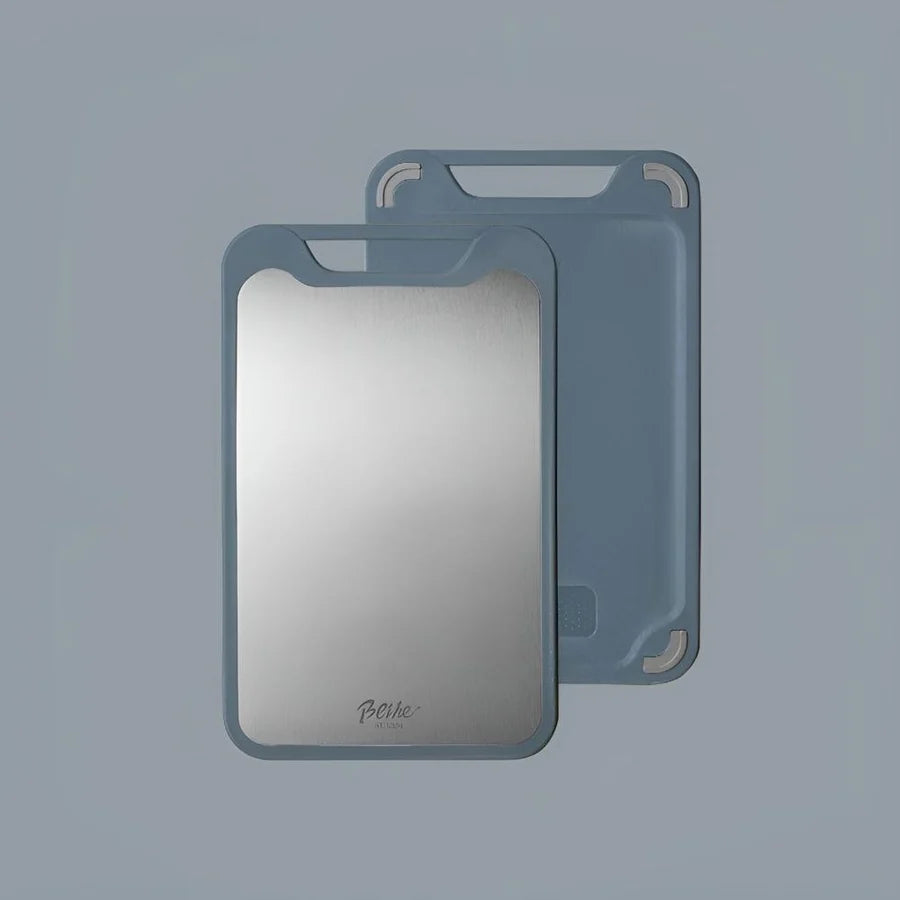 Dubbelzijdige RVS Snijplank