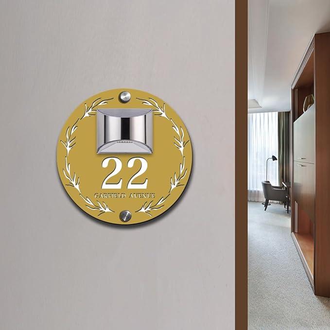 Laurel Solar Huisnummerplaquette