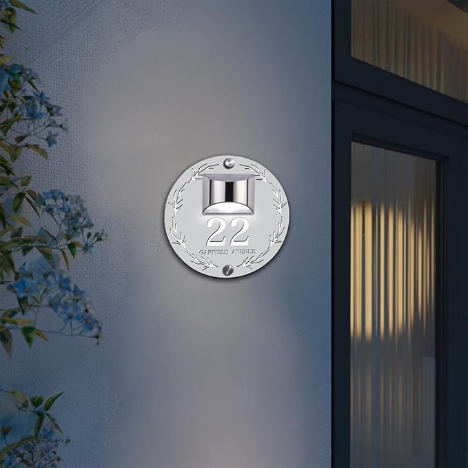 Laurel Solar Huisnummerplaquette