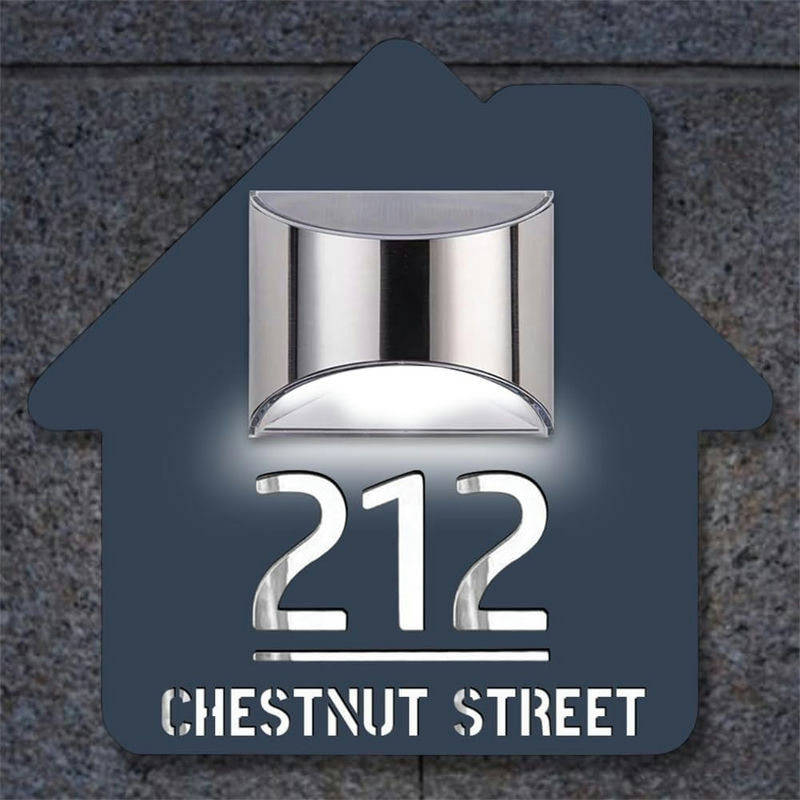 Persoonlijk Zonne-energie Adresbord