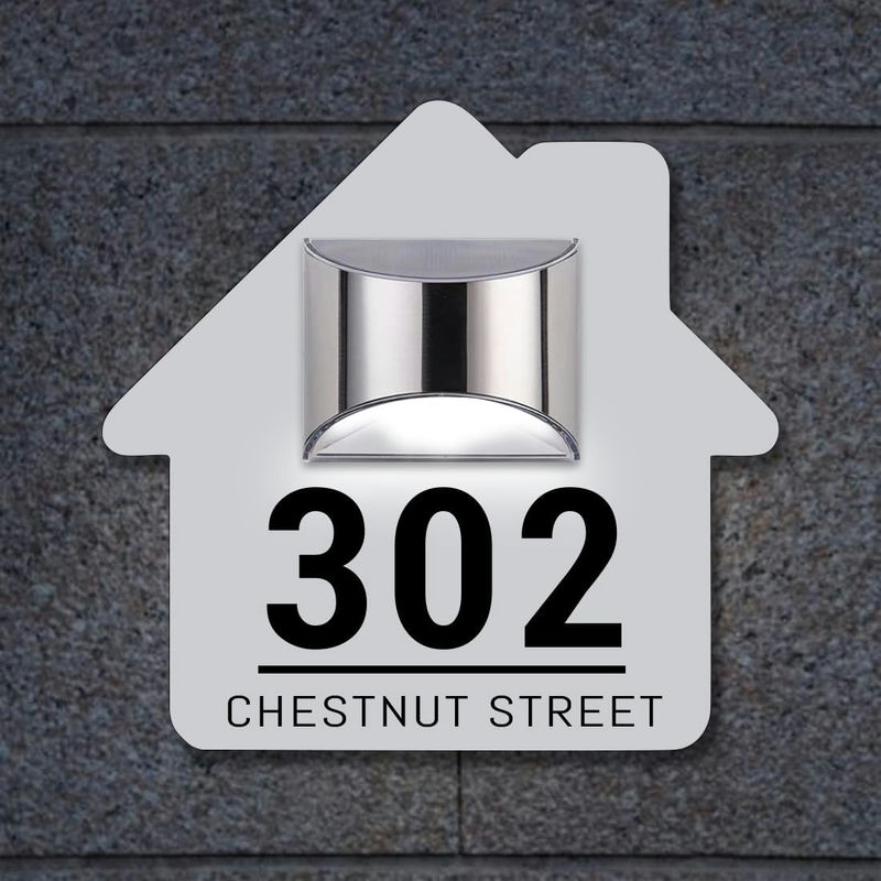 Persoonlijk Zonne-energie Adresbord