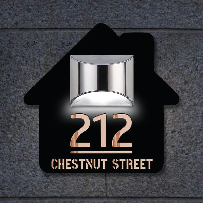 Persoonlijk Zonne-energie Adresbord