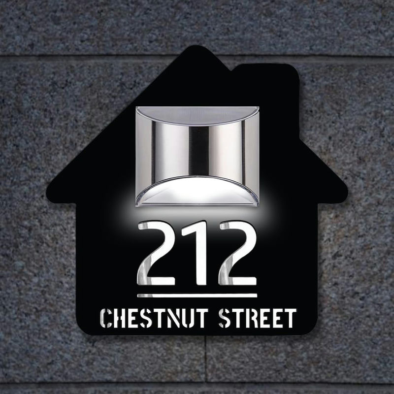 Persoonlijk Zonne-energie Adresbord