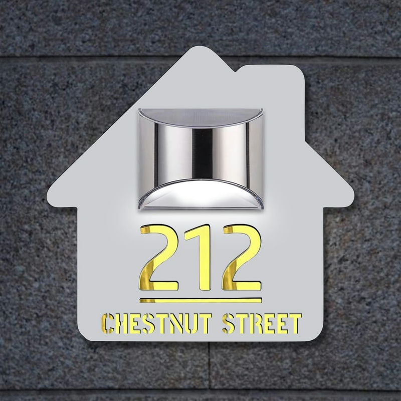 Persoonlijk Zonne-energie Adresbord