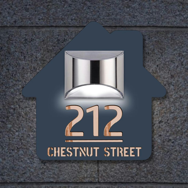 Persoonlijk Zonne-energie Adresbord