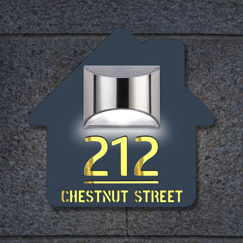 Persoonlijk Zonne-energie Adresbord