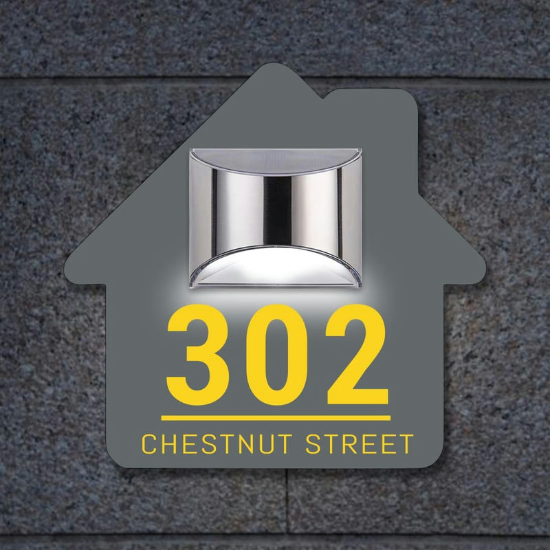 Persoonlijk Zonne-energie Adresbord