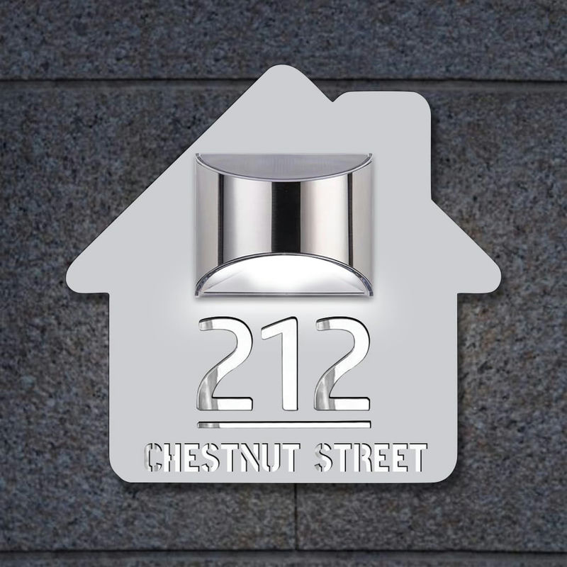 Persoonlijk Zonne-energie Adresbord