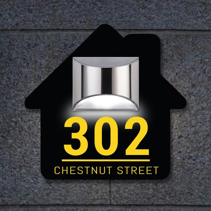 Persoonlijk Zonne-energie Adresbord