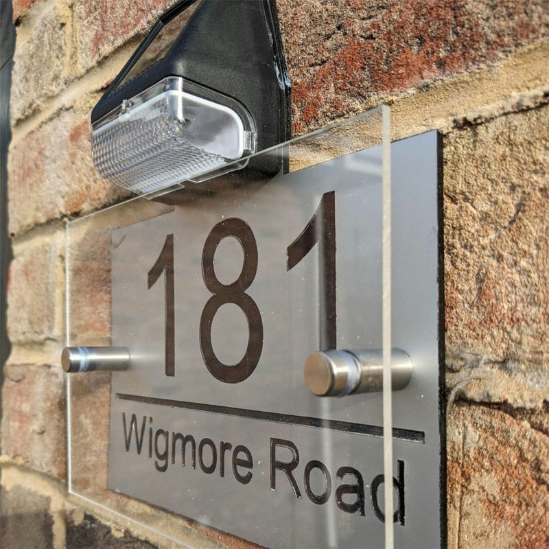 LumiPlate Solar Huisnummer