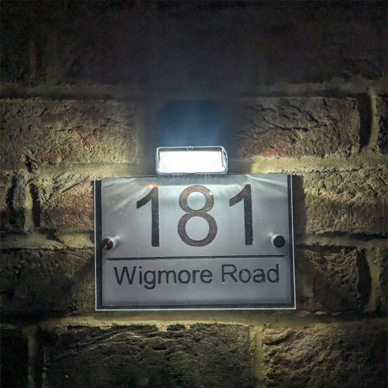 LumiPlate Solar Huisnummer