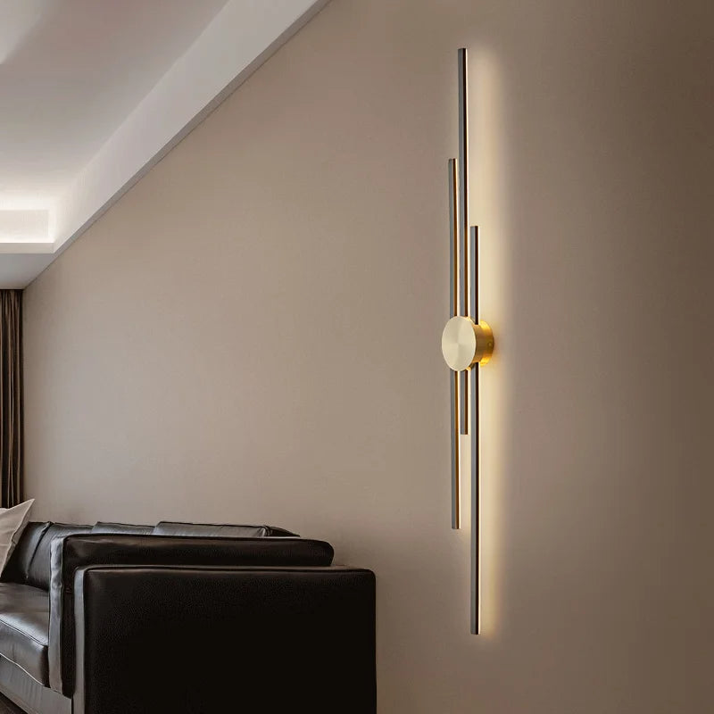 LightArt™ - Luxueuze minimalistische wandlampen in koper (Opruimingsverkoop)