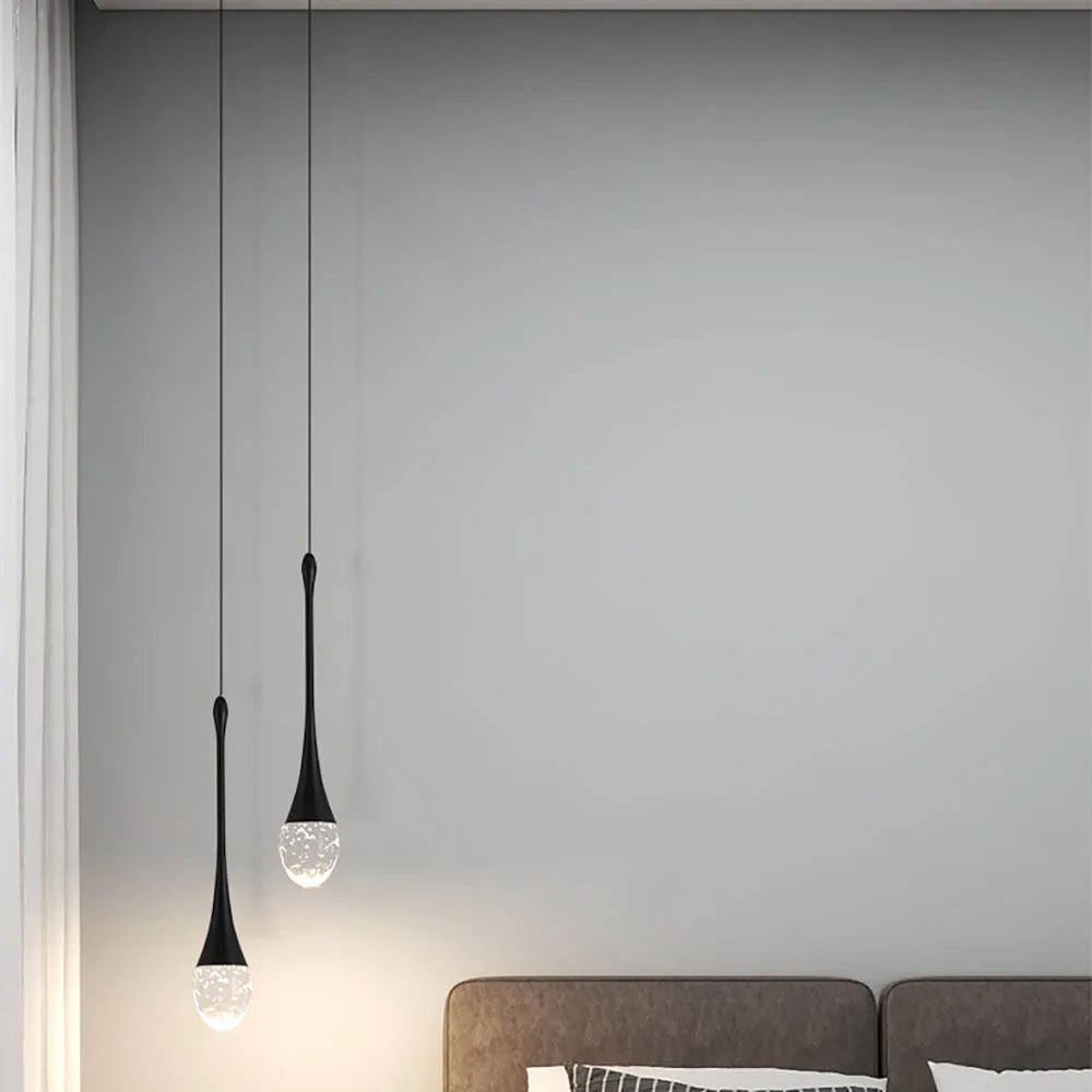 GoldenBubble – Elegante LED Hanglamp met Kristaleffect