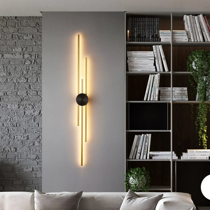 LightArt™ - Luxueuze minimalistische wandlampen in koper (Opruimingsverkoop)