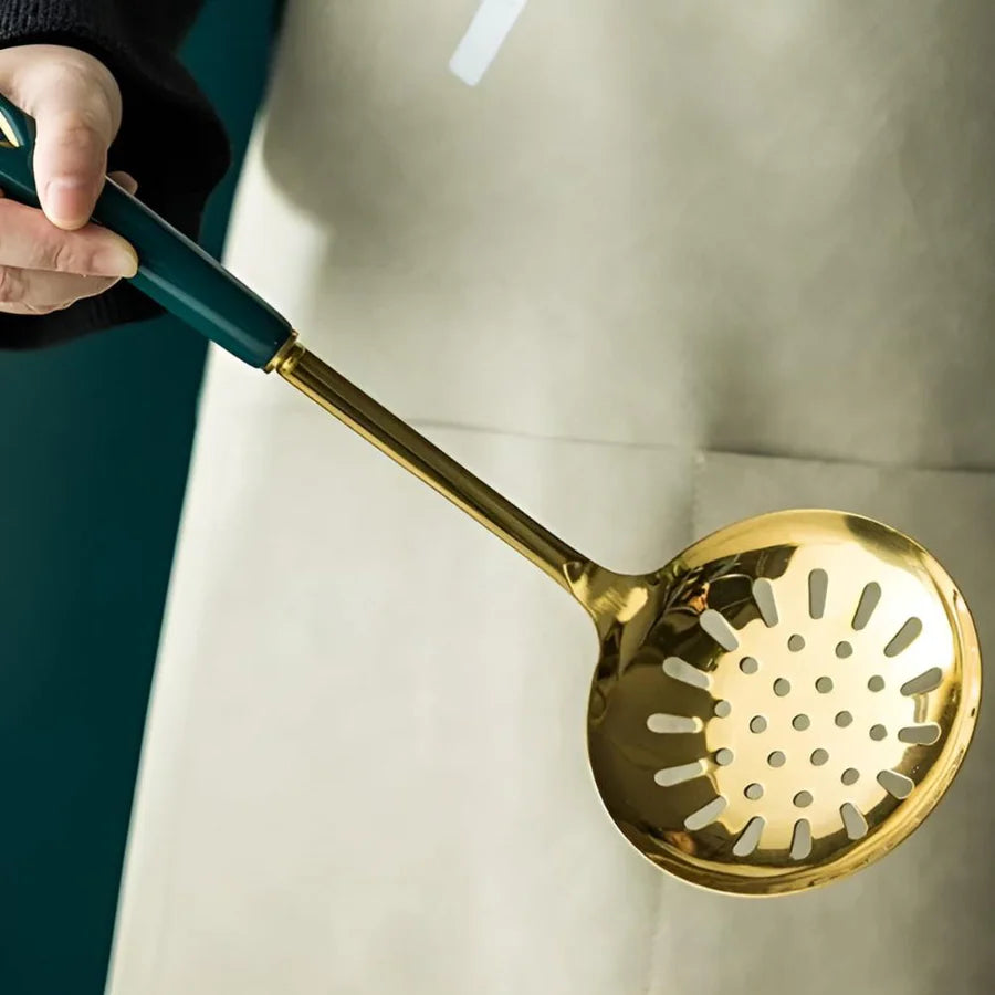 Golden Elegance Rvs Bestekset