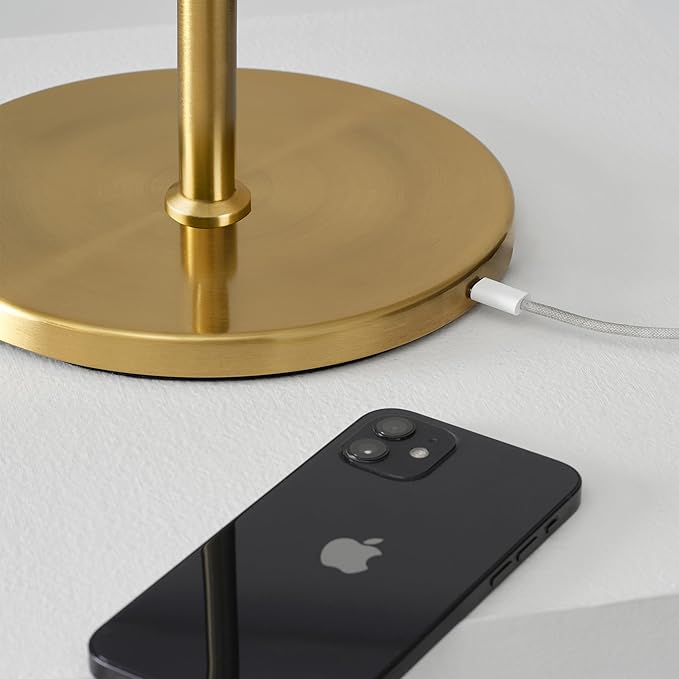 Mandoria - Noordse Glazen Bol Tafellamp