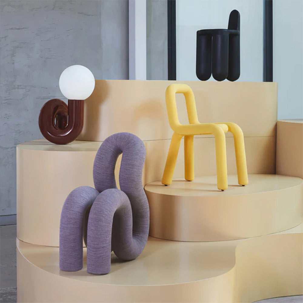 Excetra - Moderne bureaulamp van glas en hars