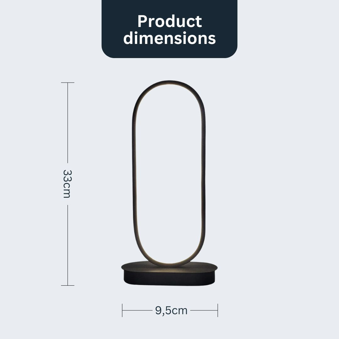 Ovaal - Moderne LED Tafellamp