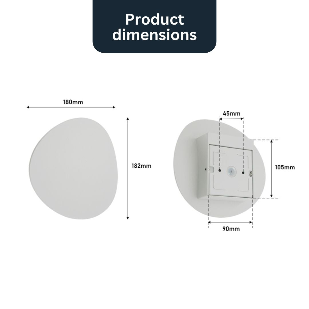 Luvia - Minimalistische wandlamp