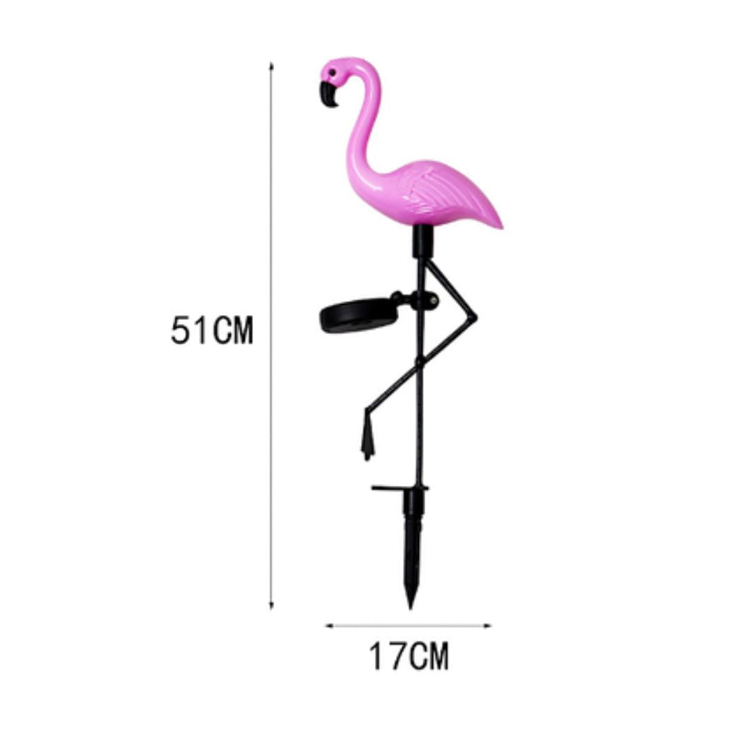 FlamingoGlow - LED gazon flamingo lamp op zonne-energie