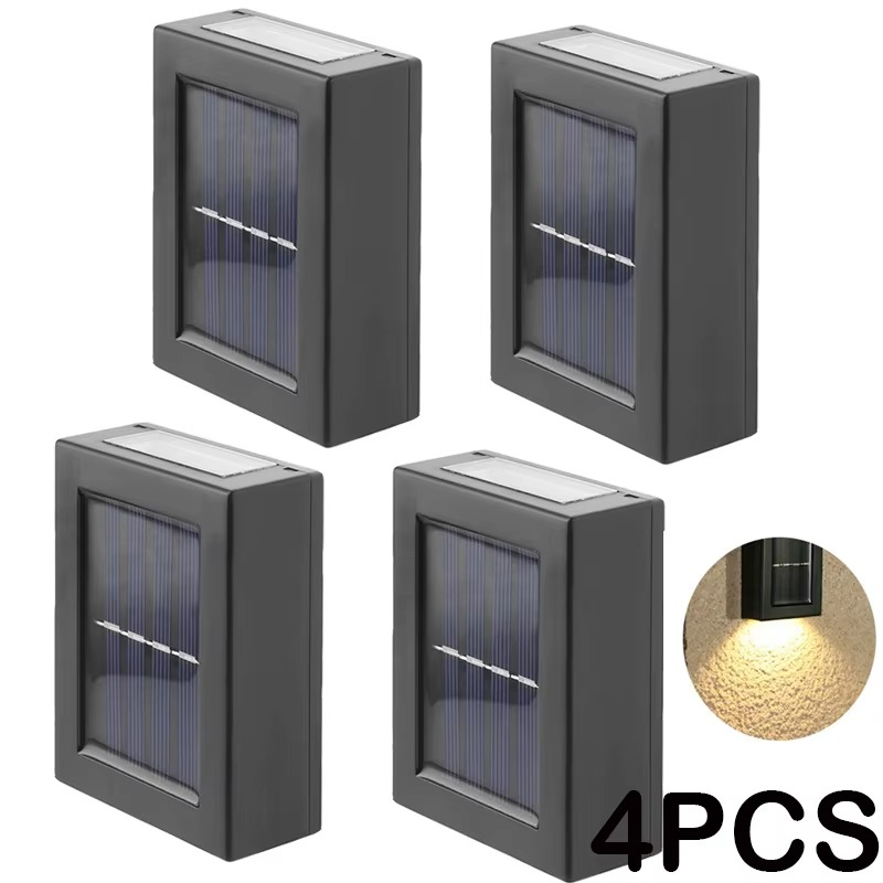 GlowEdge - LED wandlamp op zonne-energie