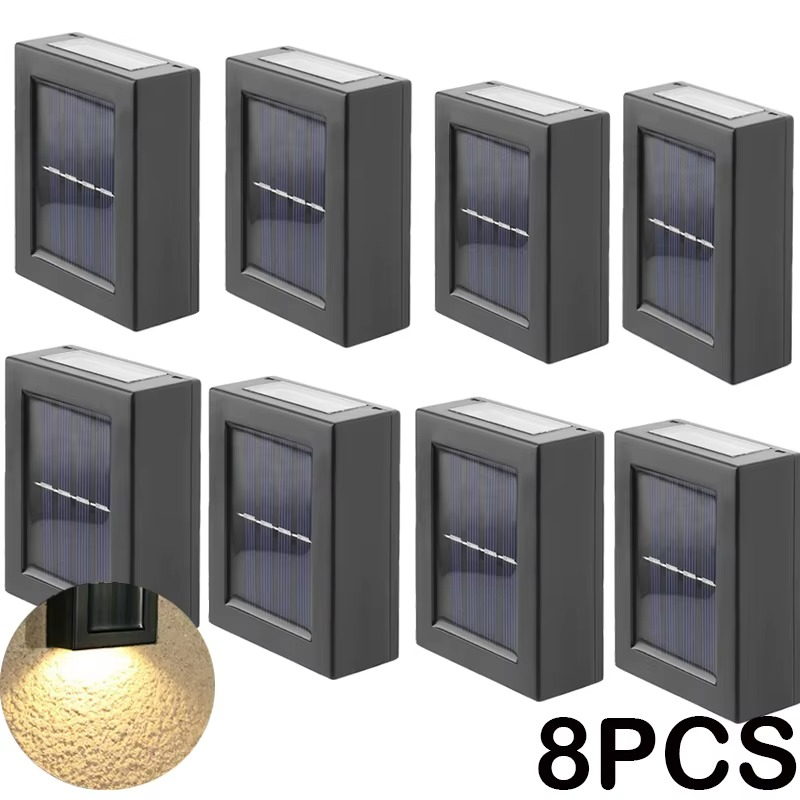 GlowEdge - LED wandlamp op zonne-energie