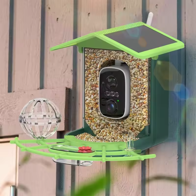 BirdView Solar Voederstation – Slimme Vogelcamera met AI Herkenning