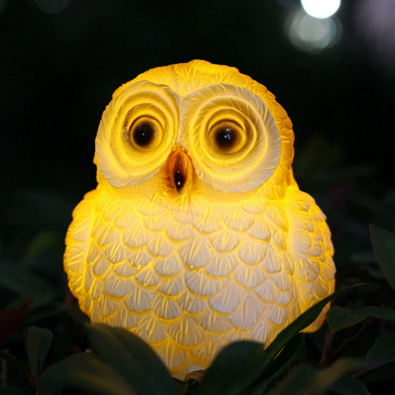 LunaOwl - LED tafellamp voor buiten op zonne-energie