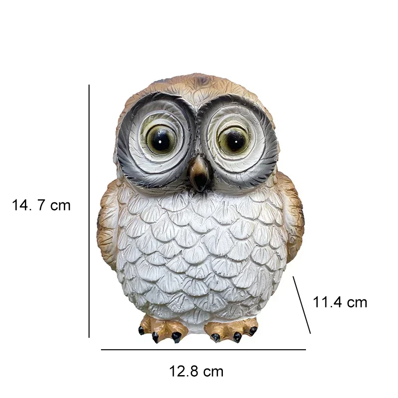 LunaOwl - LED tafellamp voor buiten op zonne-energie