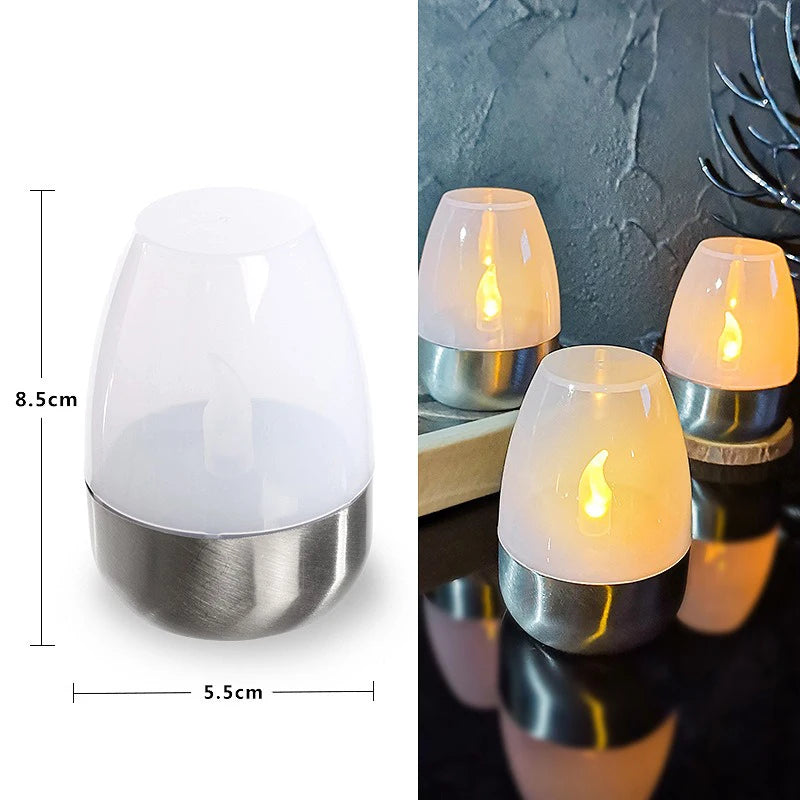 Waterdichte LED Kaarsen op zonne-energie