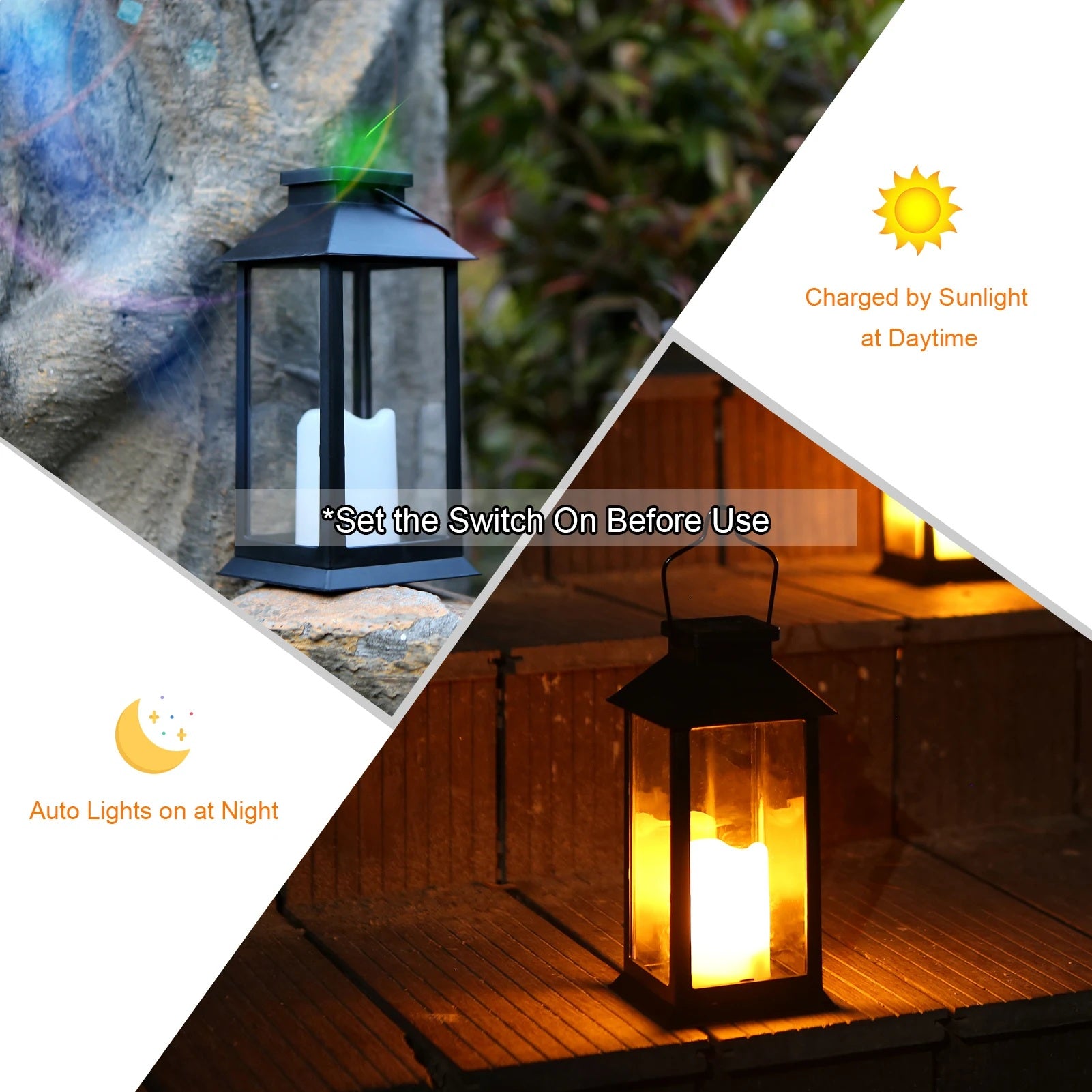 Nuvia – Solar Lantaarnlamp (L)