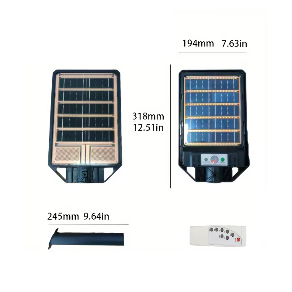 SolarEdge Pro – Professionele Zonne-LED Buitenlamp