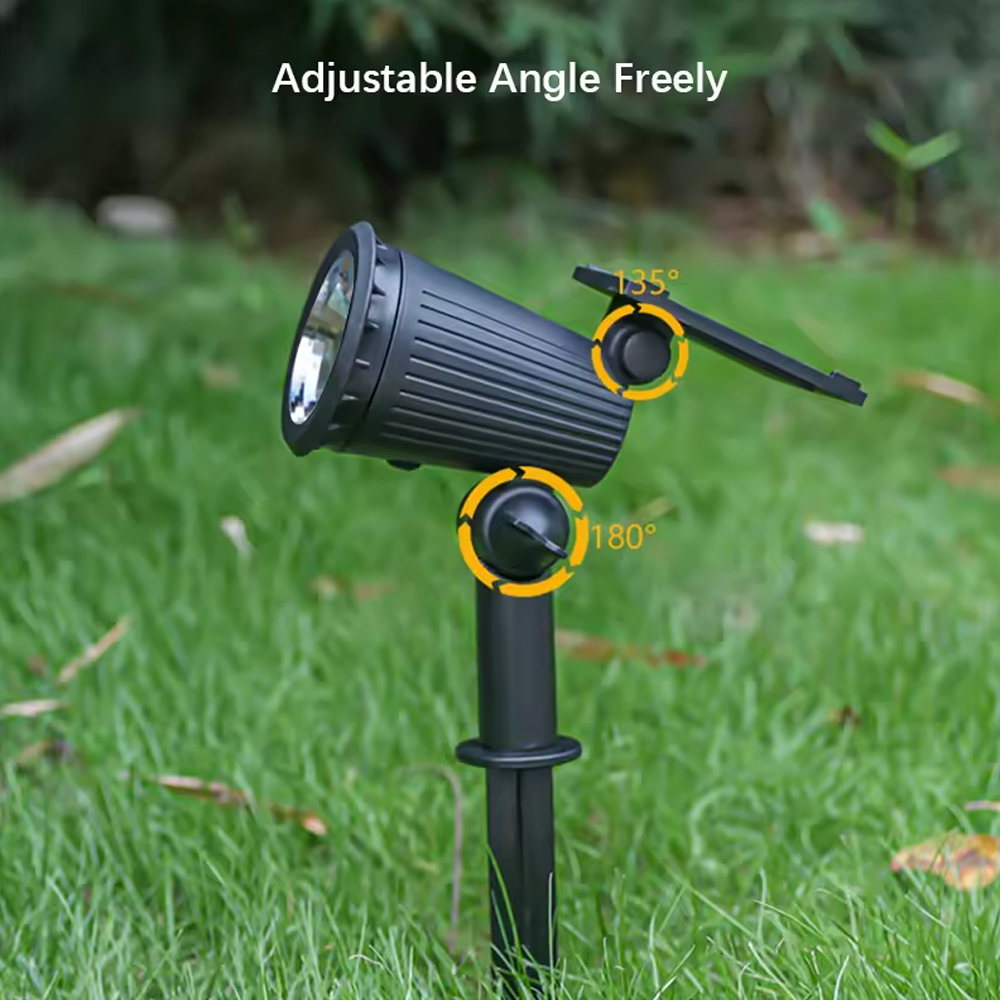 Set van 3 Solar Priklampen – Zwart