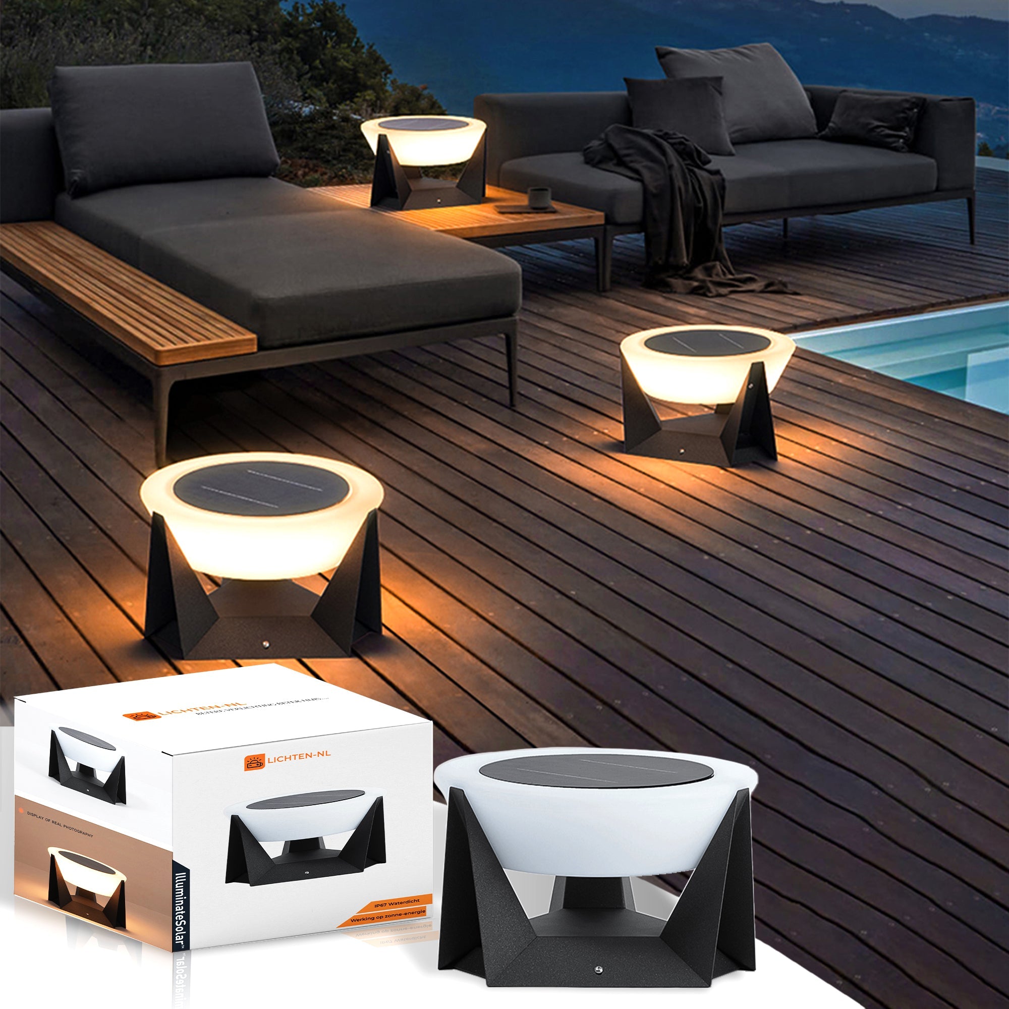 Luminova™- Modern Solar Decoratief Licht